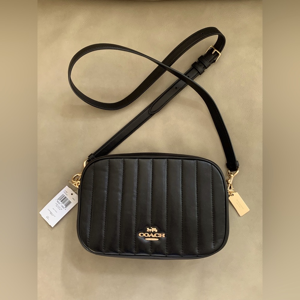 NWT COACH Jes Crossbody with Puffy Linear Quilting